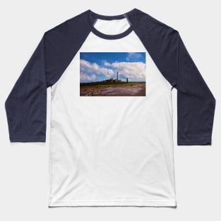 St Mary's Island (with Swirl Effect) Baseball T-Shirt